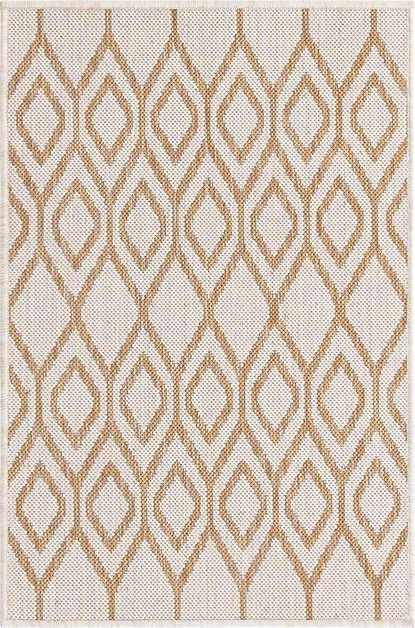 Jill Zarin Outdoor Collection Area Rug - Turks and Caicos (2' 2" x 3' 1" Rectangle Beige/Brown)