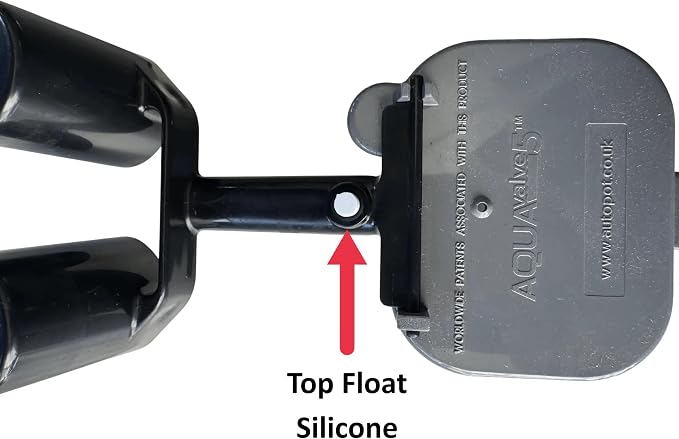AutoPot AQUAvalve5 Replacement Silicone for Top Float and Bottom Float (10 of Each)