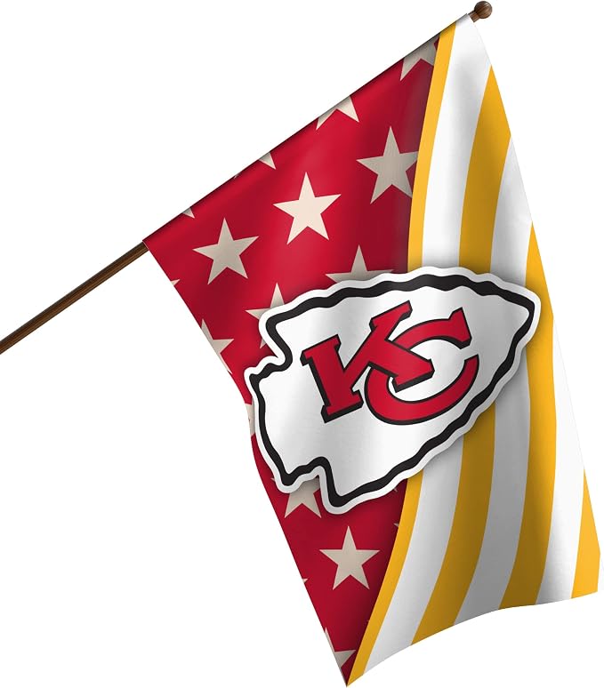 NFL Double Sided Team Logo Vertical Flag (40" x 28")