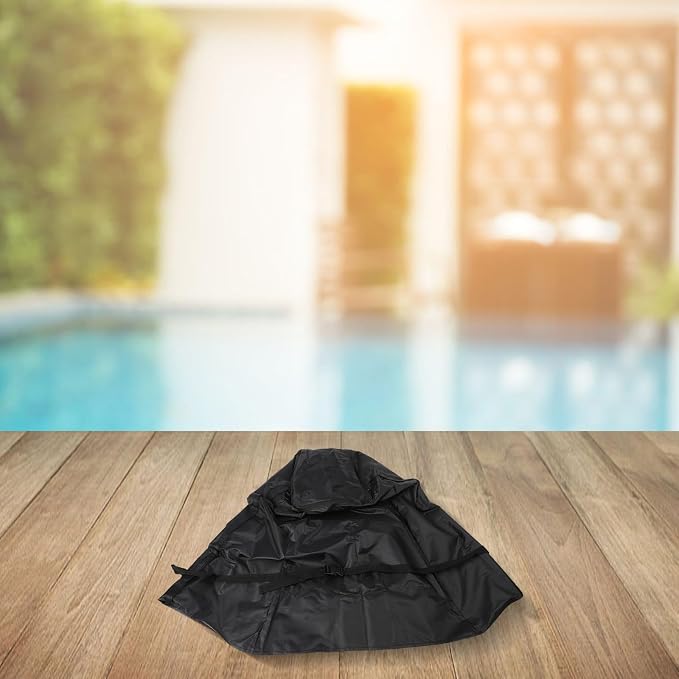 Waterproof Sand Filter Pump Cover Oxford Cloth Pool Pump Winter Cover Fits 16 in And 18 in Models With Secure Design(600D)