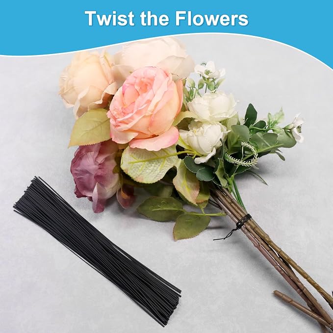 SumDirect Plastic Twist Bag Gift Bag CableTies for Party Cello Candy Bags Cake Pops (10" - 100 PCS)