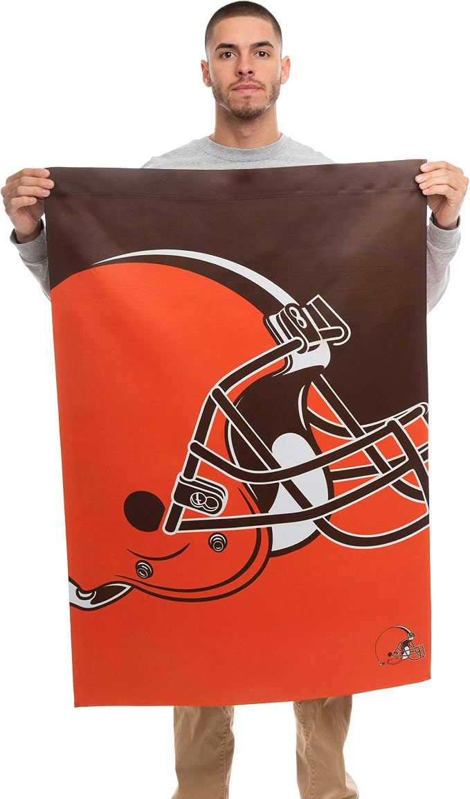 NFL Double Sided Team Logo Vertical Flag (40" x 28")