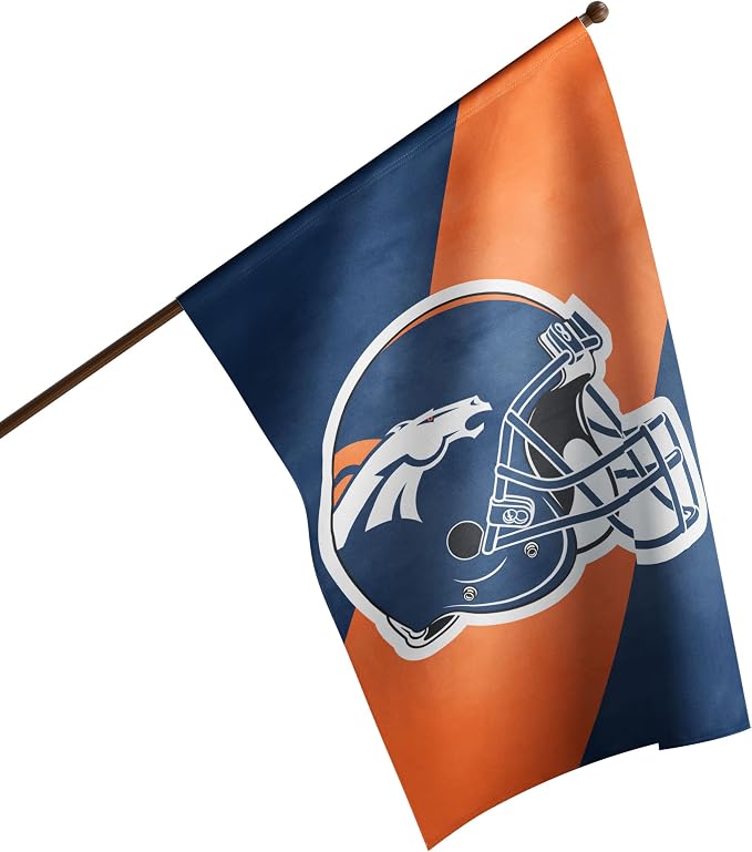 NFL Double Sided Team Logo Vertical Flag (40" x 28")