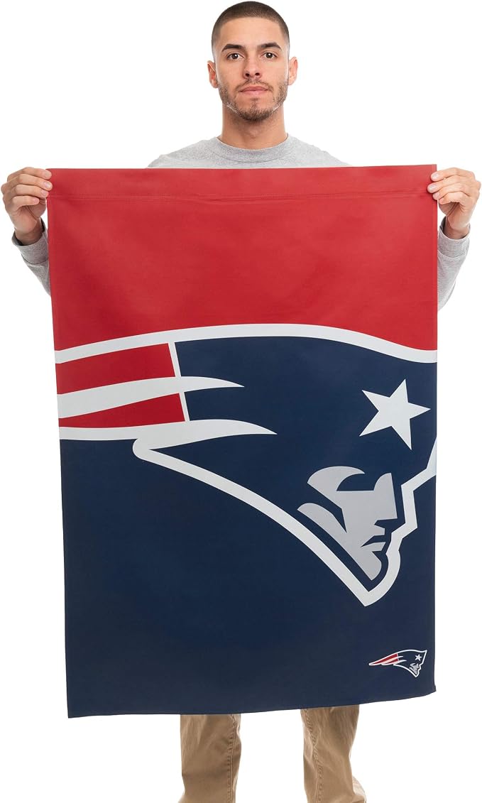 NFL Double Sided Team Logo Vertical Flag (40" x 28")