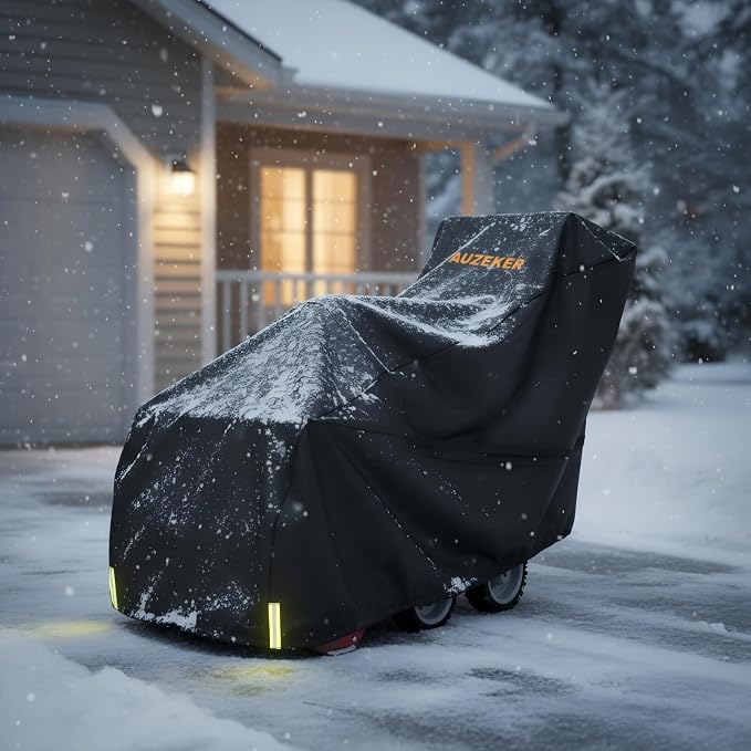 Snow Blower Cover: 900D Snowblower Covers Waterproof Outdoor, Universal Snow Blower Shield, Single And Two Stage Snow Thrower Cover Fit For Ego, Honda, Ariens, Toro