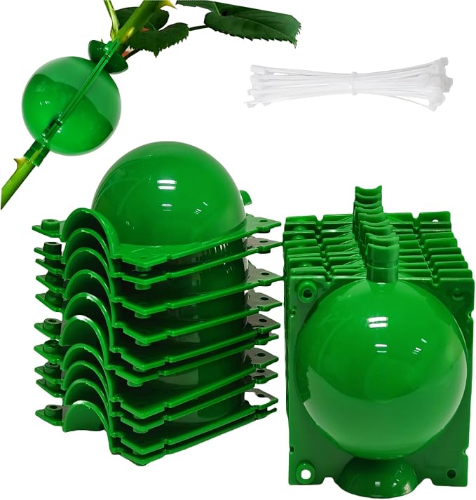 10PCS Propagation Stations Air Layering Pods, Plant Propagation Buddy Reusable Rapid Take Root Plugs Air Layering Propagation Kit Grafting Tool Box Plant Propagation Ball Root Starter