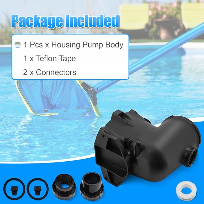 SPX3200A Housing Pump Body fits for Hayward TriStar Pumps for EcoStar Pumps | fits for Hayward TriStar VS Pump SP3200VSP, for TriStar Pump SP3200EE SP3200X SP3600, fits for Hayward EcoStar SP3400VSP