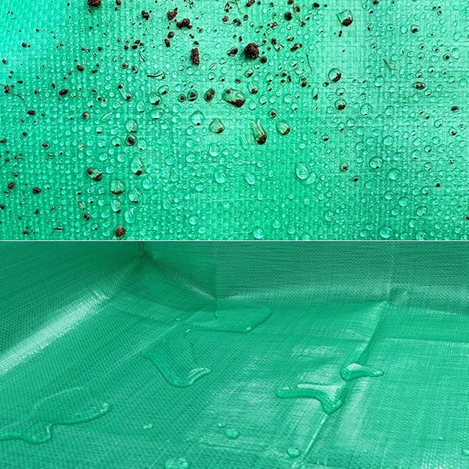 SisBroo Foldable Plant Repotting Mat - Waterproof Indoor/Outdoor Gardening Mat - 26.8" x 26.8" (Green)