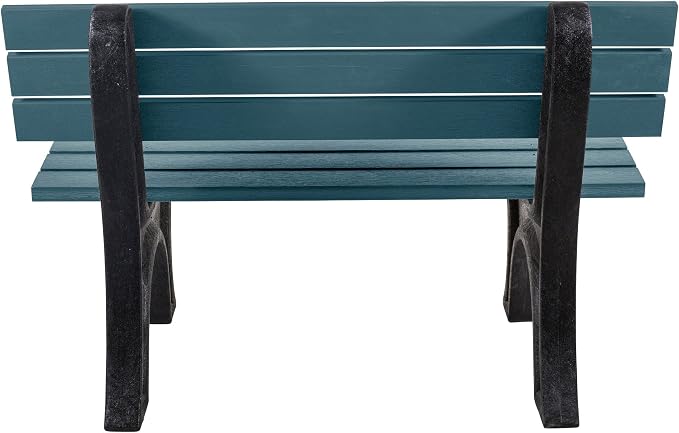 Sequoia Professional Aurora 4 ft Park Bench, Nantucket Blue