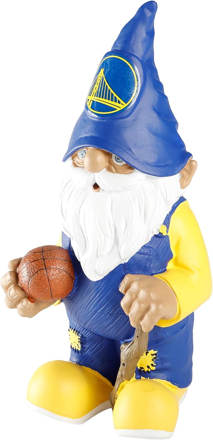 FOCO Unisex-Adult NBA Team Logo Outdoor Garden Gnomes