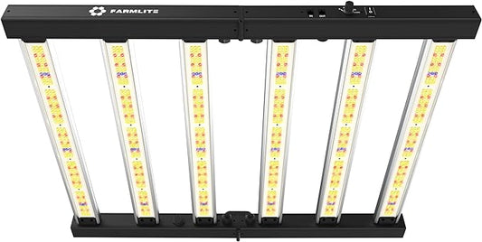 FARMLITE LED Grow Lights for Indoor Plants Full Spectrum Growing Light Bar Plant Hanging Growing Lamps Seedling Daisy Chain Dimmable Board 4x4ft Coverage (360watts)