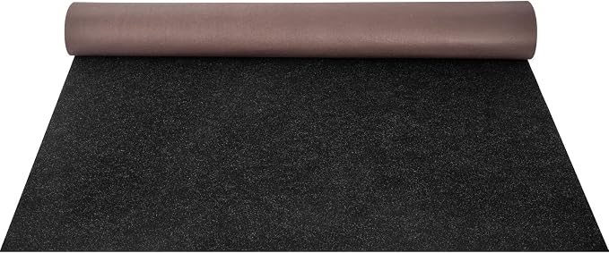 Happybuy 6 ft x 36 ft Charcoal Black Marine Carpet for Boats Waterproof - 0.18" Thick Indoor Outdoor Rug Carpet Roll for Home Patio Porch Deck