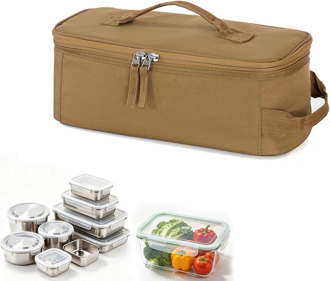 6L Camping Storage Bag, Tactical Camping Storage Bag | 600D is durable, waterproof, Suitable for camping, traveling, picnicking