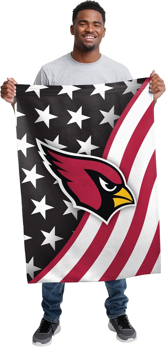 NFL Double Sided Team Logo Vertical Flag (40" x 28")
