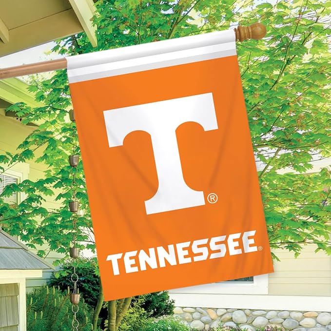 Briarwood Lane House Flag 40x28 For Outdoor Tennessee Volunteers NCAA Licensed House Flag