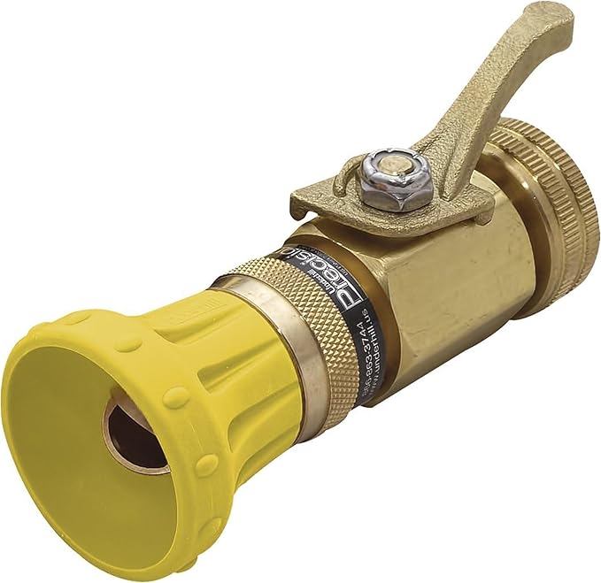 Underhill Precision Rainbow with High Flow Control Valve Garden Water Hose Nozzle, 15 GPM 80 PSI, 3/4-Inch Thread Inlet by 1-Inch, HN1500CV