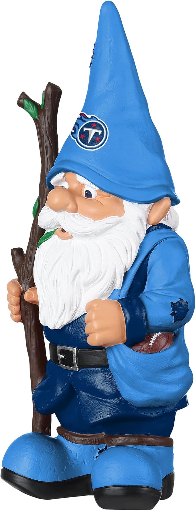 FOCO NFL Team Logo Holding Stick Garden Statue Outdoor Gnome