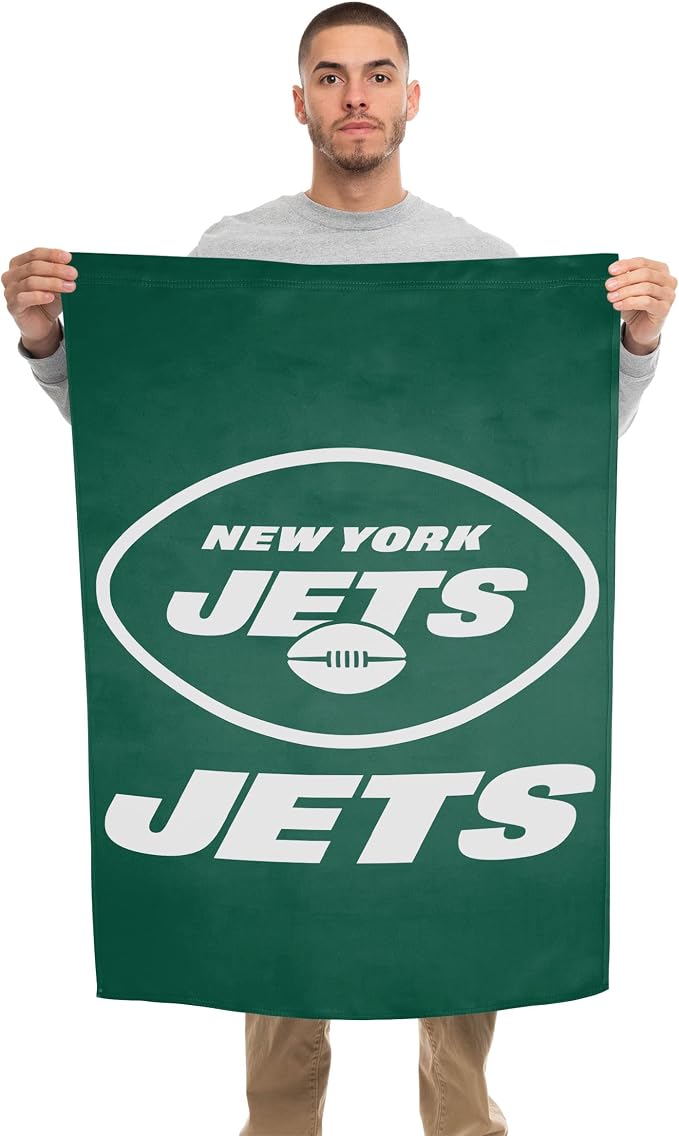 NFL Double Sided Team Logo Vertical Flag (40" x 28")