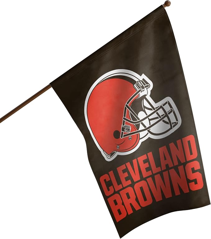 NFL Double Sided Team Logo Vertical Flag (40" x 28")
