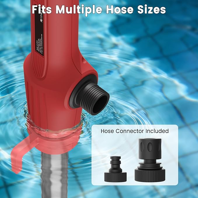 Cordless Stick Water Transfer Pump Compatible with Mil-waukee 18V Battery(Tool Only), 720 GPH Portable Electric Water Pump, Sump Pump, 160W Brushless Utility Water Pump for Pool, Garden, Pond and Boat