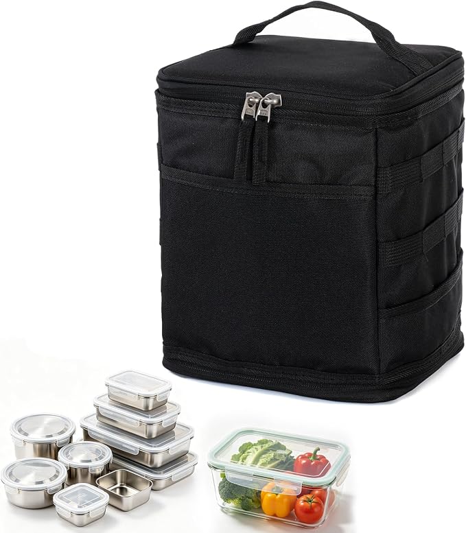 11L Camping Storage Bag, Tactical Camping Storage Bag | 600D is durable, waterproof, Suitable for camping, traveling, picnicking