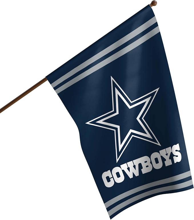 NFL Double Sided Team Logo Vertical Flag (40" x 28")