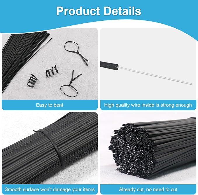 SumDirect Plastic Twist Bag Gift Bag CableTies for Party Cello Candy Bags Cake Pops (10" - 100 PCS)