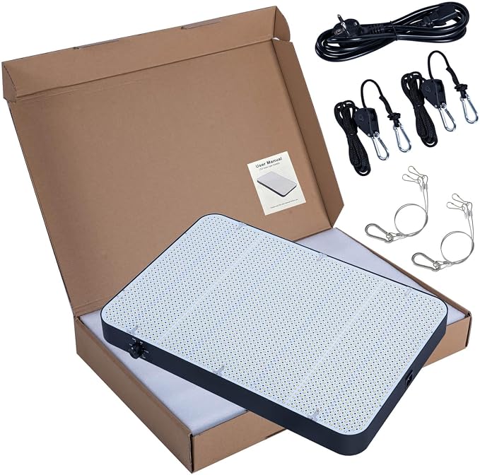 FECiDA 2026 Upgrade Professional 800W LED Grow Light, 800 Watts Actual Power, 5x5 Grow Gent Light for All Growth Stages, Biggest Power in Market, Dimming Function Makes Greater Harvest, Saving Money