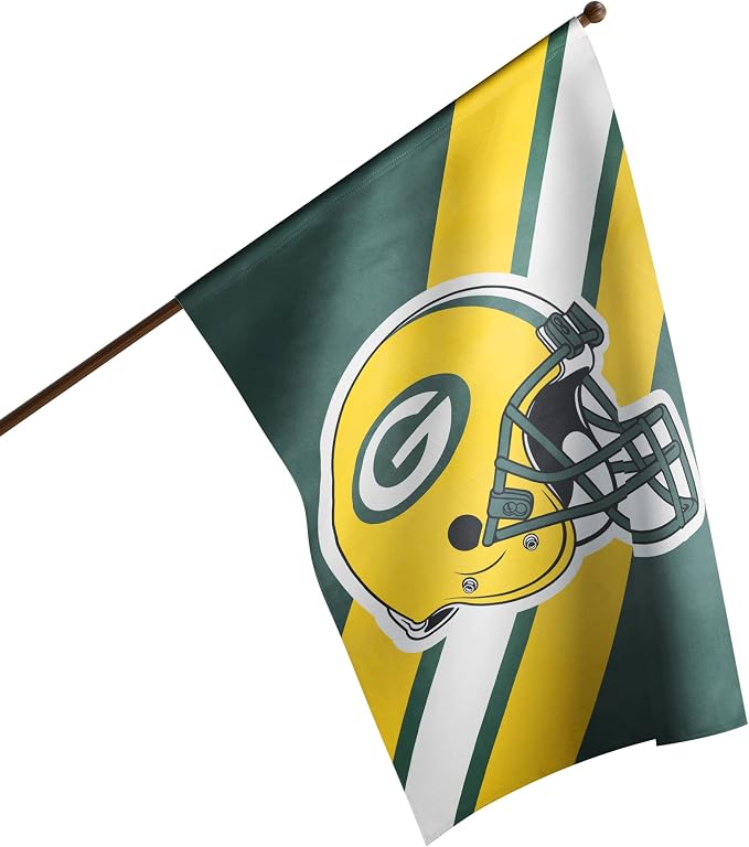 NFL Double Sided Team Logo Vertical Flag (40" x 28")