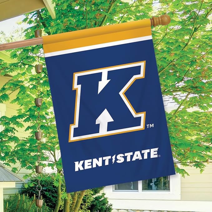 Kent State University NCAA House Flag 28" x 40" Briarwood Lane