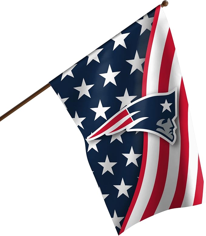 NFL Double Sided Team Logo Vertical Flag (40" x 28")