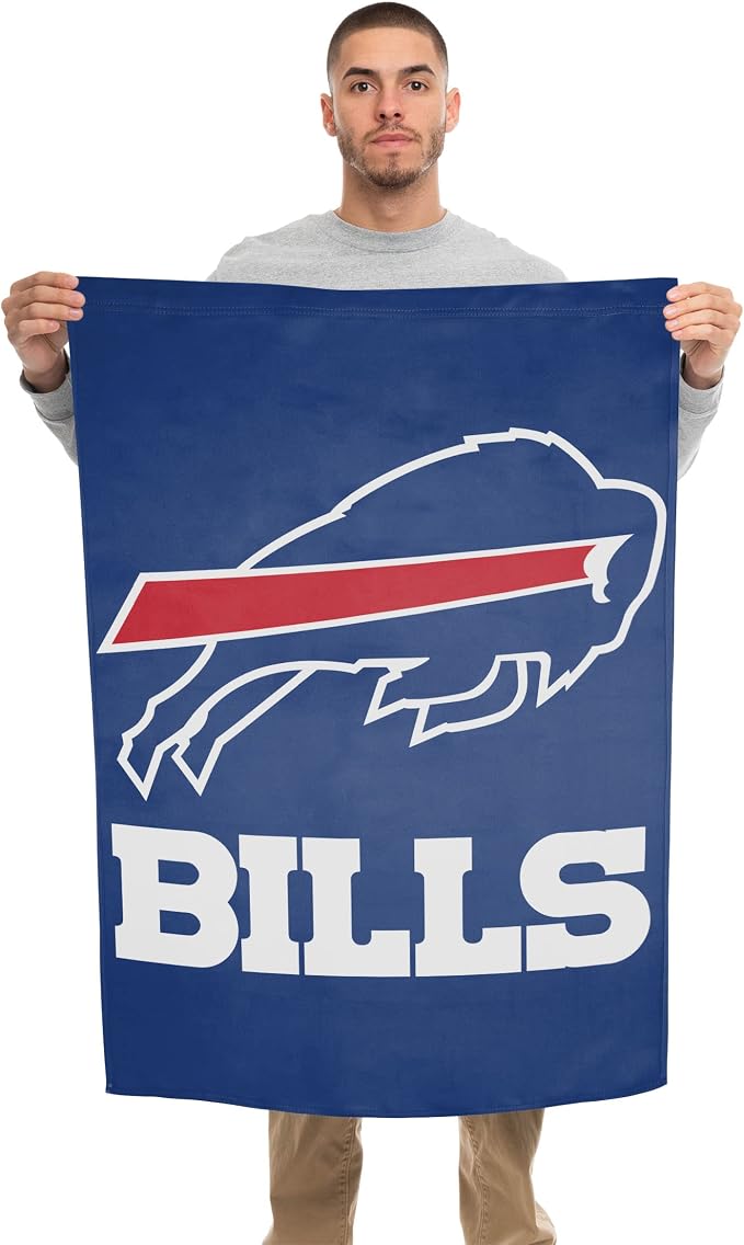 NFL Double Sided Team Logo Vertical Flag (40" x 28")