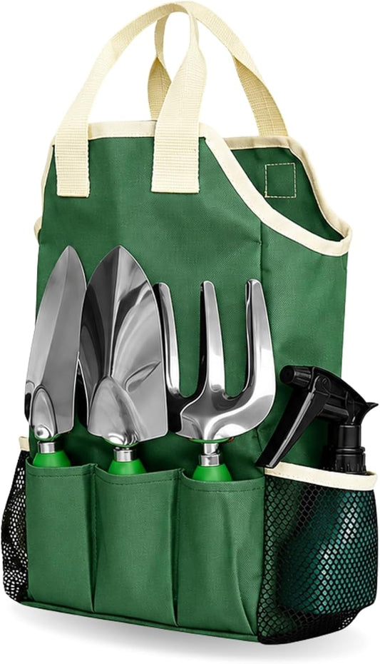 GardenHOME 11-Piece Gardening Tool Set – Garden Kit with Tote Bag, Apron & Accessories, Perfect Gardening Gifts for Women, Moms, and Beginners