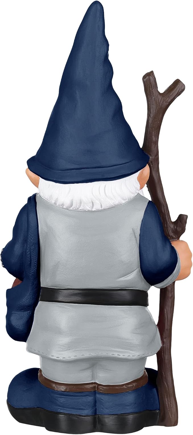 FOCO NFL Team Logo Holding Stick Garden Statue Outdoor Gnome