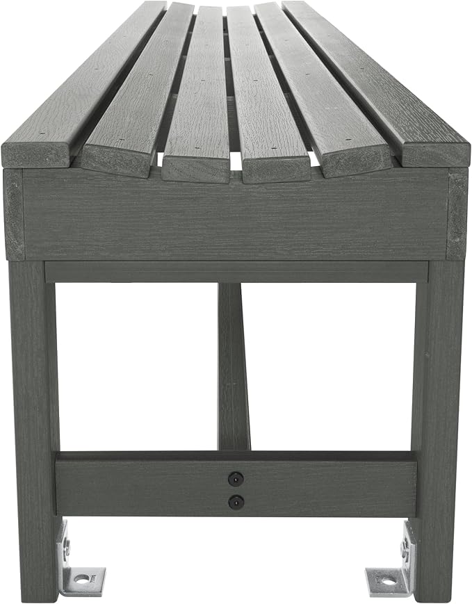 Sequoia Professional CM-BENSQ61-CGE Commercial Grade Weldon 6ft Backless Picnic Bench, Coastal Teak