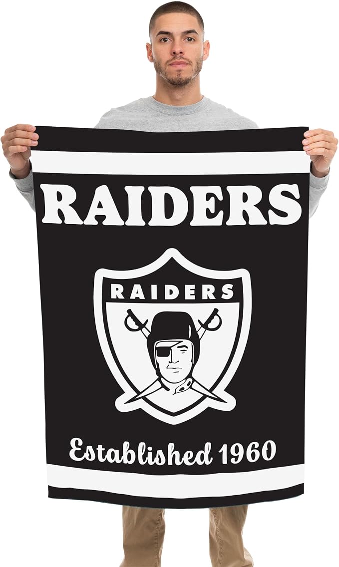 NFL Double Sided Team Logo Vertical Flag (40" x 28")