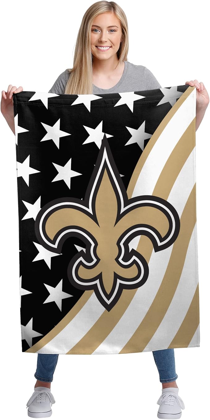 NFL Double Sided Team Logo Vertical Flag (40" x 28")