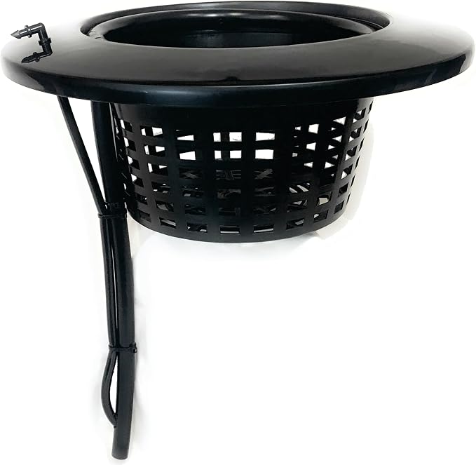 The Atwater HydroPod - DIY Dual DWC Deep Water Culture/Recirculating Drip Hydroponic Garden System - Bubble Bucket - Drip Ring Net Pot Lid Assembly Only