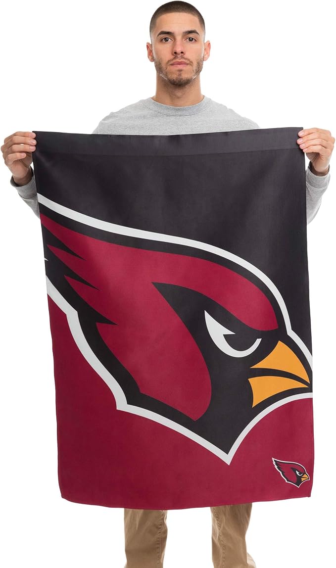 NFL Double Sided Team Logo Vertical Flag (40" x 28")