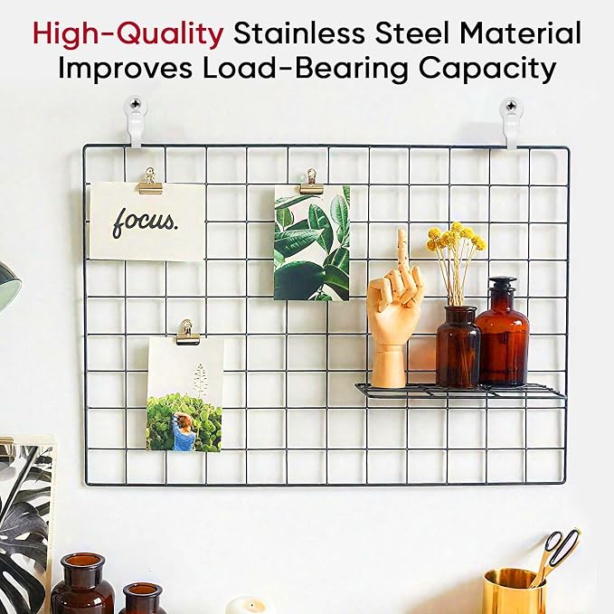 60 Pack Hooks for Outdoor String Lights Clips, Metal Heavy Duty String Light Hook with Screw & Adhesive Strips, Christmas Light Clips for Outside or Indoor Holiday Decor, Fairy Led Lights, Etc. White