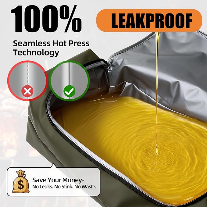 270° Opening BBQ Blanket for Resting Meat, Insulated Leak-Proof Meat Resting Bag for Brisket, Father's Day Birthday Gift for Men Dad Husband, Smoker Grilling Accessories for Party Camping Kitchen