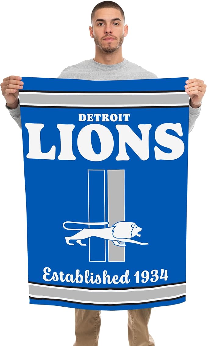NFL Double Sided Team Logo Vertical Flag (40" x 28")