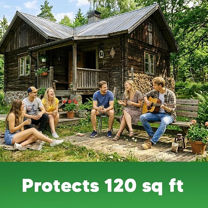 Mosquito Repellent Outdoor Patio, Mosquito Deterrent Indoor for Home, Backyard Mosquito Repellents, Keep Mosquito Away for Front Door/Camping/Porch, Up to 2 Months Protection-8 Pouches