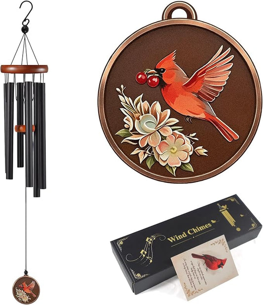 Memorial Wind Chimes for Outside, 36 Inch Sympathy Wind Chime Deep Tone, Outdoor Windchime for Garden Patio Yard Porch, Bereavement Gift for Mom Grandma Friends