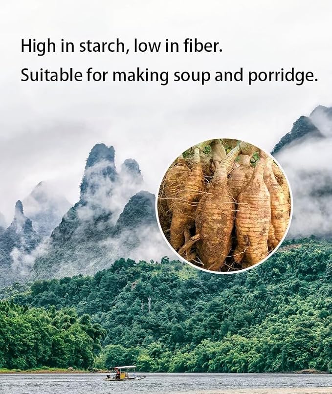 kudzu root - 7.05oz/200gPure Natural Chinese Herbal Medicine- Pueraria thomsonii 粉葛根for Tea, Cooking (Dried kudzu slices)