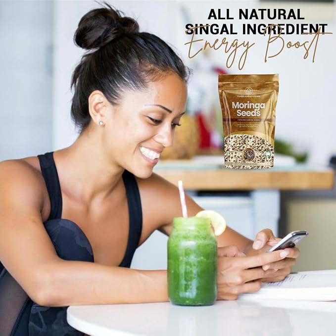 Moringa Seed | 700 Count Appx. | BEST MONEY VALUE | Moringa Seeds | Moringa Oliefera Seed | Edible Moringa Seed | Non GMO Organic Moringa Seeds | Premium Quality - TundeLaniran Foods (Big Pack)