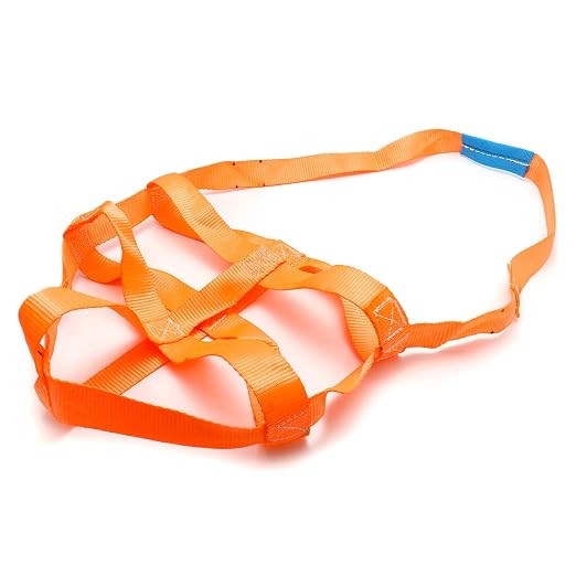 QWORK Durable Bucket Sling with Belly Bands for 5 Gallon Bucket, 200lbs Capacity