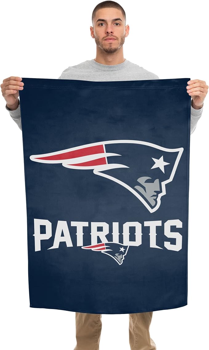NFL Double Sided Team Logo Vertical Flag (40" x 28")