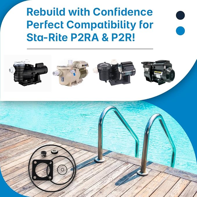 O-Ring Replacement Kit (1998 to Present) for Sta-Rite® P2RA & P2R DuraGlas/MaxeGlas Pump Rebuild Kit 54 - O-Ring Replacement Parts