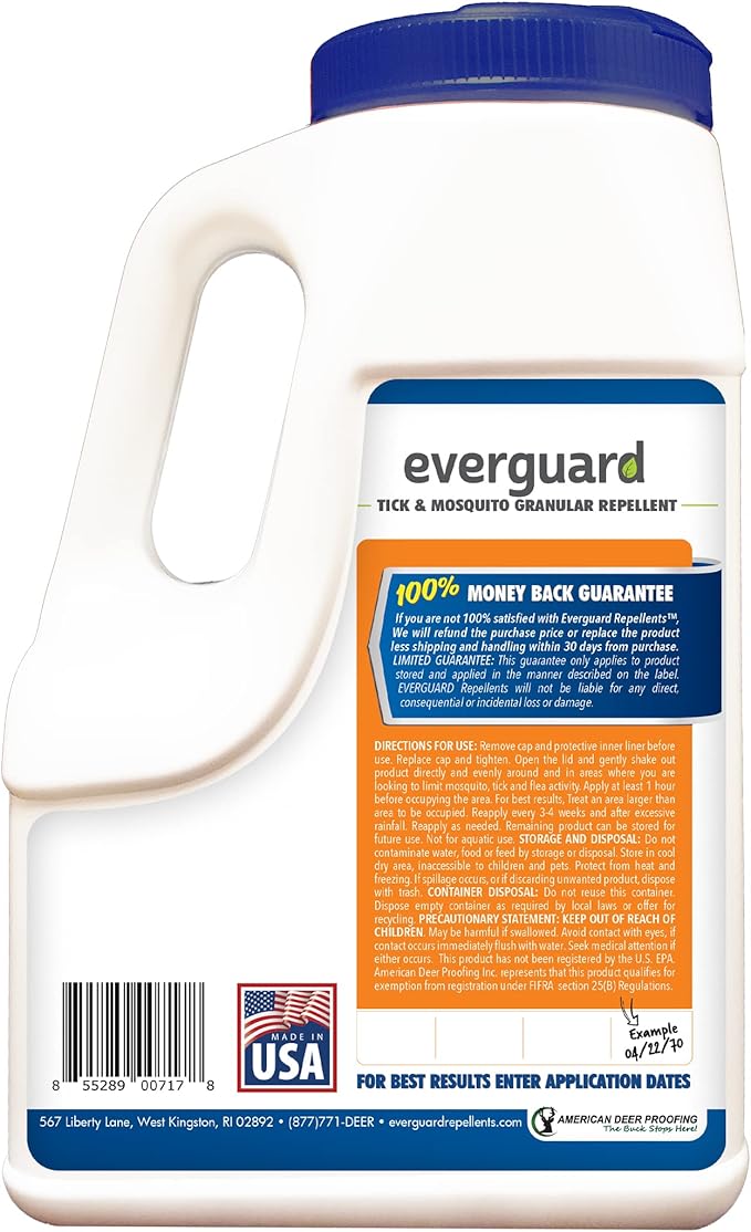 Everguard Tick & Mosquito 5lb Granular Repellent